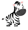 Картинки по запросу "zebra clipart""